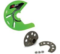 RACETECH PROTEZIONE DISCO ANTERIORE PARADISCO VERDE + KIT KAWASAKI KXF 450 2007