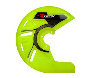 RACETECH Protezione Disco Freno Universale Giallo Fluo - R-DISCPTGF000