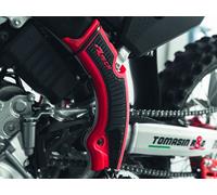 Racetech PROTEZIONI TELAIO BI-MATERIALE HONDA CRF 2025-2026 ROSSO CRF