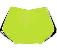 RACETECH - RICAMBIO TABELLA PORTANUMERO MASCHERINA V-FACE GIALLO FLUO
