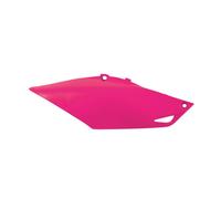 RACETECH Tabella Laterale Portanumero Honda Replica Rosa Fluo - R-FICRFFU0013