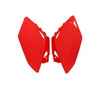 RACETECH Tabella Laterale Portanumero Honda Replica Rosso Crf - R-FICRFRS0007