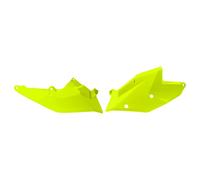 RACETECH Tabella Laterale Portanumero Ktm Replica Giallo Fluo - R-FIKTMGF0016