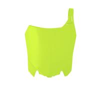 RACETECH Tabella Portanumero Anteriore Honda Replica Giallo Fluo -R-TBCRFGF0013