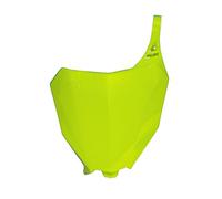 RACETECH Tabella Portanumero Anteriore Honda Replica Giallo Fluo -R-TBCRFGF0017
