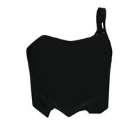 RACETECH Tabella Portanumero Anteriore Honda Replica Nero - R-TBCRFNR0009