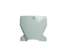 RACETECH Tabella Portanumero Anteriore Husqvarna Replica Bianco - R-TBHSQBN0019