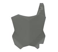 RACETECH Tabella PORTANUMERO Anteriore Kawasaki Replica Grigio Quantum