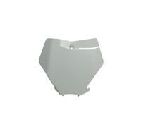 RACETECH Tabella Portanumero Anteriore Ktm Replica Bianco - R-TBKTMBN0019
