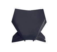 RACETECH Tabella Portanumero Anteriore Ktm Replica Nera - R-TBKTMNR0023