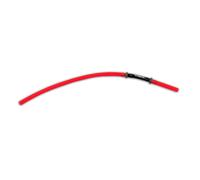 RACETECH Tubo Sfiato Benzina 36 Cm Con Valvola Universale Rosso -R-VALVSF0001RS