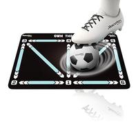Racetex Tappetino da calcio da allenamento per bambini, 90 x 60 cm, antiscivolo e durevole, tappetino da calcio per allenamento al coperto, per migliorare il controllo della palla e la tecnica