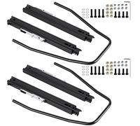 Racewill Set di 2 binari scorrevoli per sedile con kit di montaggio per sedile, cursore universale per sedile Sparco, NRG, sedile secchio e sedile da corsa