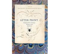 Rachael Scarborough King After Print (Tascabile)