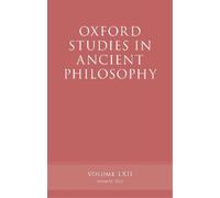 Victor Caston Oxford Studies in Ancient Philosophy, Volume 62 (Copertina rigida)