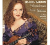 Rachel Barton Pine: Brahms & Joachim Violin Concertos - AA.VV. (Audio Cd)