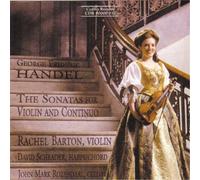 Rachel Barton Sonatas for Violin and Continuo (Barton) (CD) Album