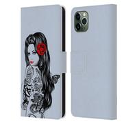 RACHEL CALDWELL RAFFIGURAZIONI CUSTODIA COVER A PORTAFOGLIO PER APPLE iPHONE