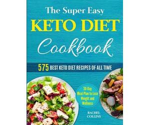 Rachel Collins The Super Easy Keto Diet Cookbook (Tascabile)
