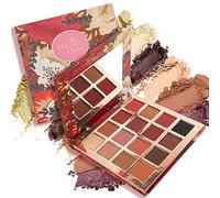 Rachel Couture All About Hue - Palette di ombretti con ingredienti naturali e pigmenti puri, vegana e cruelty-free, arricchita con estratti botanici naturali, 16 colori