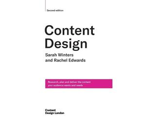 Rachel Edwards Second Edition Content Design (Tascabile)