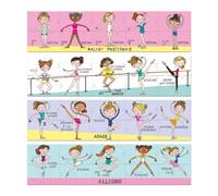 Rachel Ellen Ballet Class - Puzzle da 80 pezzi, per bambini