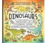 Rachel Ignotofsky Dinosaurs Coloring Book (Tascabile)