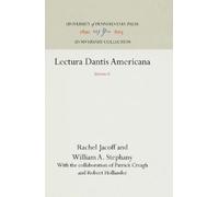 Rachel Jacoff William A. Stephany Lectura Dantis Americana (Copertina rigida)