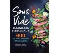 Rachel James Sous Vide Cookbook for Beginners (Copertina rigida)