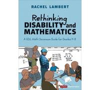 Rachel Lambert Rethinking Disability and Mathematics (Tascabile)