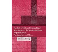 Rachel Murray The Role of National Human Rights Institutions (Copertina rigida)