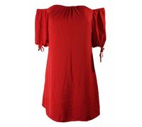 Rachel Roy Rosso Giù Dalle Spalle a Cuore Abito 0