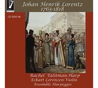 Rachel Talitman, Eckhart Lorenzen, Ensemble Harpeggio - Johan Henrik Lorentz (1763-1818)