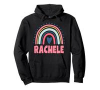 Rachele - Decorazione per festa di compleanno, motivo: leggenda del mito, colore: rosa Felpa con Cappuccio