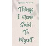 Rachelle Randvee Things I Never Said To Myself (Copertina rigida)