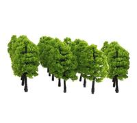Rachlicy 20pcs 1: 100 Modelli di Alberi Artificiali Mini Modelli Alberi in Miniatura Luce Vegetale, Decorazioni da Scenari, Modello di Costruzione, Mestiere in Miniatura, Verde