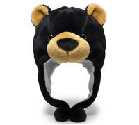 Rachlicy Cappello da orso unisex in peluche con paraorecchie orsetti cappello invernale in pile accogliente caldo berretto invernale con animali per bambini adolescenti adulti