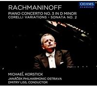 Sergei Rachmani Rachmaninoff: Piano Concerto No. 3 in D Minor/Corelli Varia (CD)