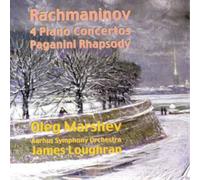 RACHMANINOFF/MARSHEV/AARHUS SYM ORCH 4 Piano Concertos (CD) Album