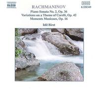 Sergei Rachmaninov Piano Sonata No. 2 (CD) Album
