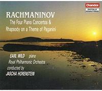 RACHMANINOV : COMPLETE PIANO CONCERTO1, 2, 3, 4 & RHAPSODY ON A THEME OF PAGANINI - 2CD SET