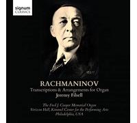 Rachmaninov/ Filsell - Transcriptions & Arrangements For Organ