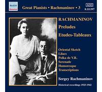 Rachmaninov Sergei - Rachmaninov Solo Piano Recordings, Vol.3