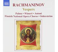 Sergei Rachmaninov Vespers (Soderstrom, Finnish Noc, Palmu, Wimeri, Antoni) (CD)