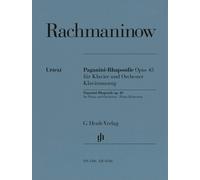 RACHMANINOW - Rapsodie sur un thème de Paganini op. 43