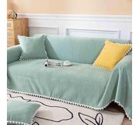 Racib Telo Copridivano Grande, Lenzuolo Copridivano 2/3/4 Posti con Penisola, Copritutto per Divano Gran Foulard per Divano Angolare,Ideale Come Telo Arredo(#41,180 * 180cm)