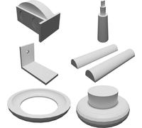 Racing Car Model Compatible with Formula 1 Spring-Powered Educational Project