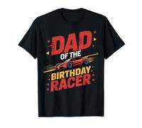 Racing Dad Birthday Kid Automotive Fan Vehicle Outfit Maglietta