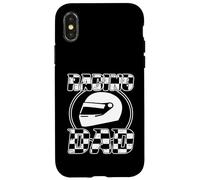 RACING DAD padre del giovane pilota pit crew racing team Custodia per iPhone X/XS