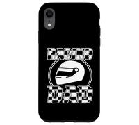 RACING DAD padre del giovane pilota pit crew racing team Custodia per iPhone XR